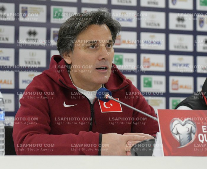 Konference per shtyp e Vincenzo Montella