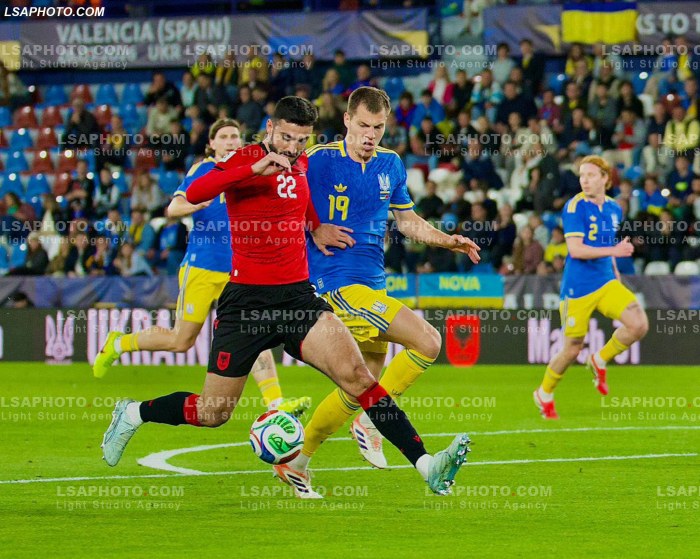 Futboll Shqiperi Ukraine
