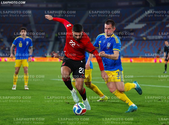 Futboll Shqiperi Ukraine