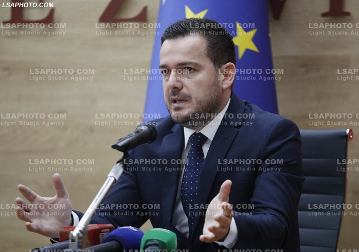 Konference e ministrit Andis Salla