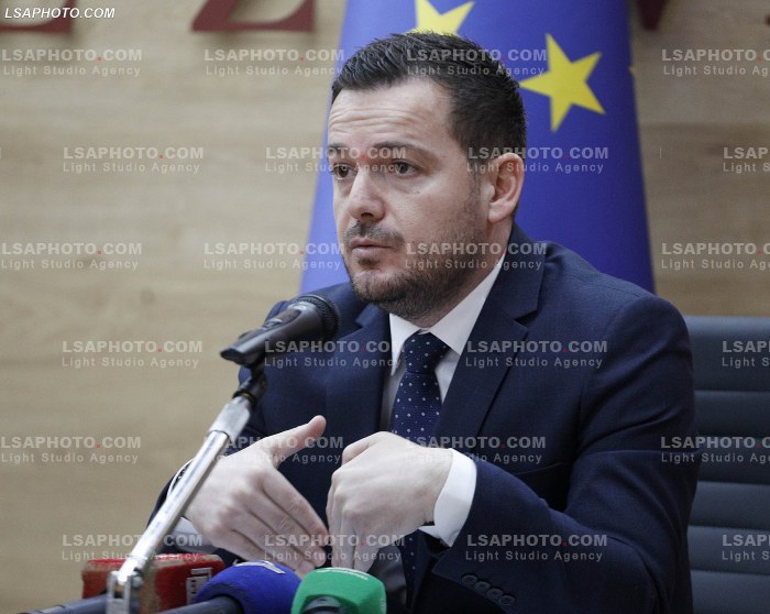 Konference e ministrit Andis Salla