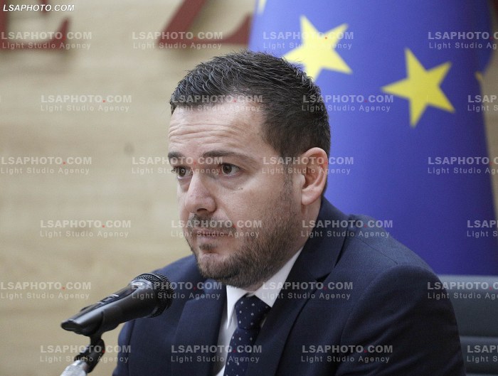 Konference e ministrit Andis Salla