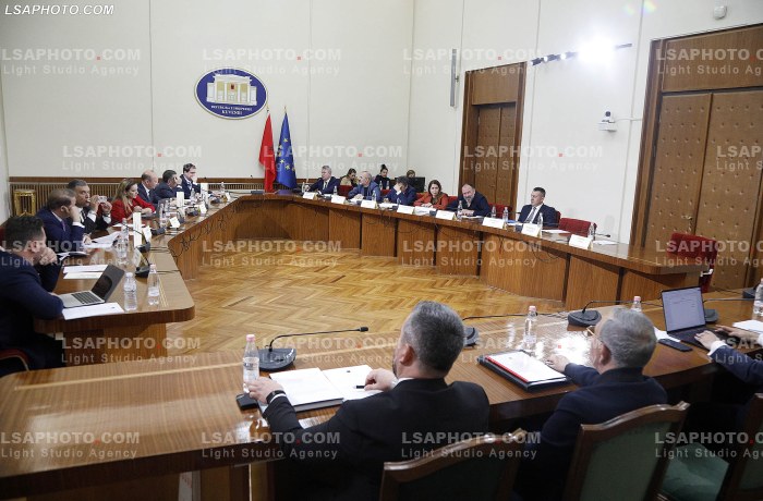 Seance e komisionit per reformen elektorale