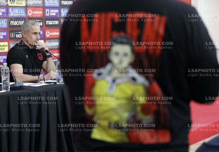 Sylvinho ne konference per shtyp