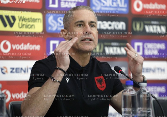 Sylvinho ne konference per shtyp