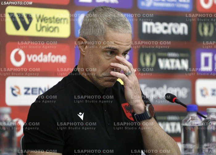 Sylvinho ne konference per shtyp