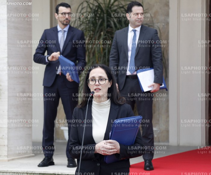 Ministra pas mbledhjes se qeverise