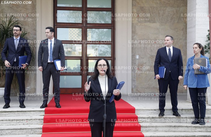Ministra pas mbledhjes se qeverise