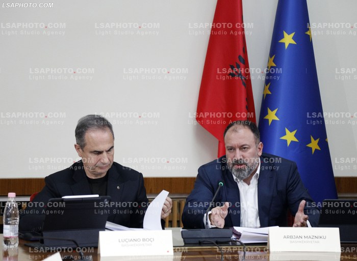 Mbledhje e komisionit per reformen territoriale