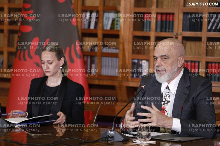 Rama dhe Ismaili ne Konference per shtyp