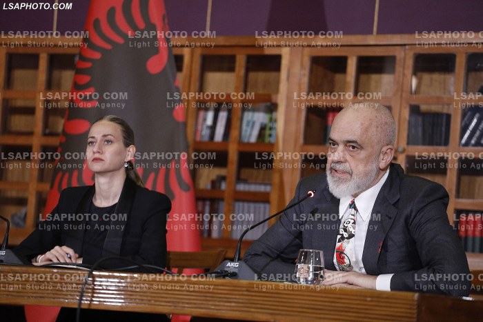 Rama dhe Ismaili ne Konference per shtyp