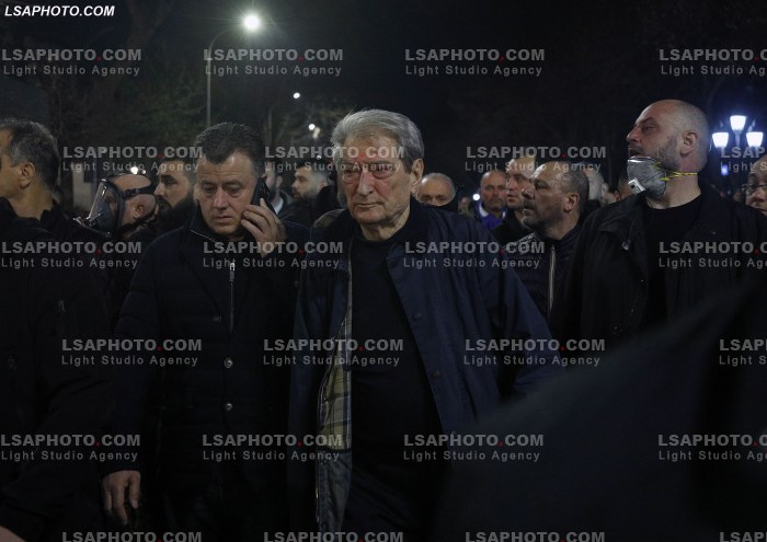 Proteste e PD ne Tirane