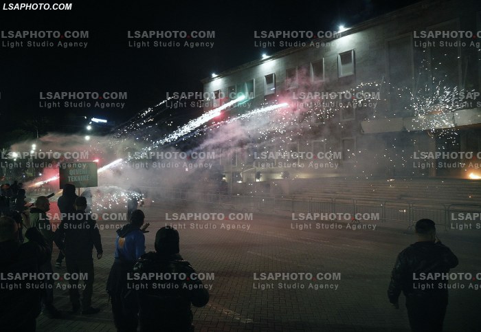 Proteste e PD ne Tirane