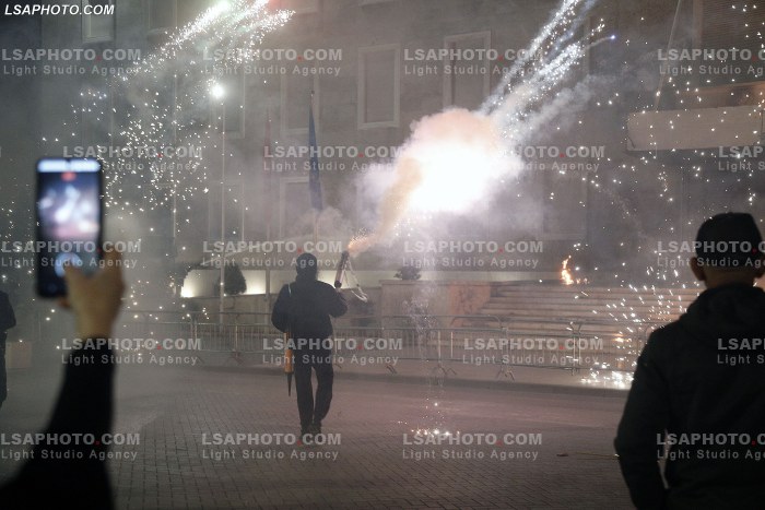 Proteste e PD ne Tirane