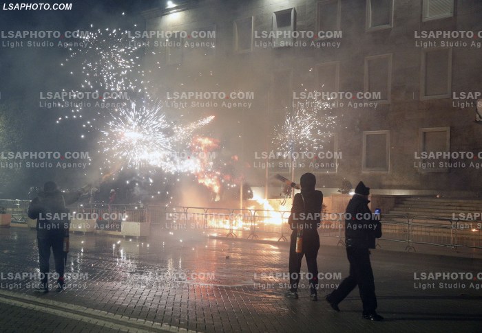 Proteste e PD ne Tirane