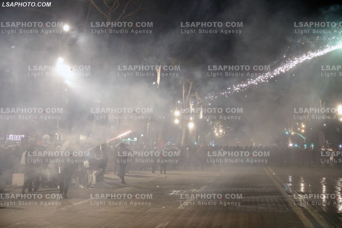 Proteste e PD ne Tirane
