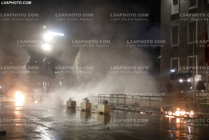 Proteste e PD ne Tirane