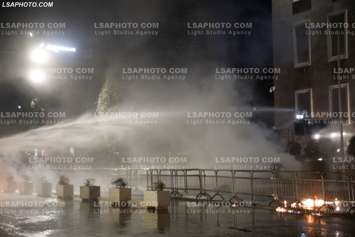 Proteste e PD ne Tirane