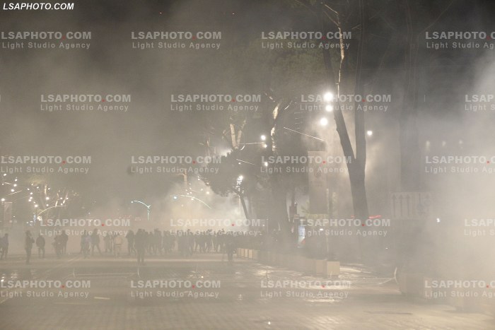 Proteste e PD ne Tirane