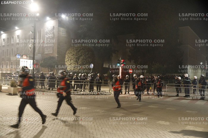 Proteste e PD ne Tirane