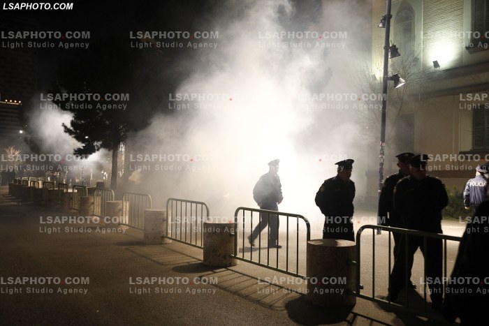 Proteste e PD ne Tirane