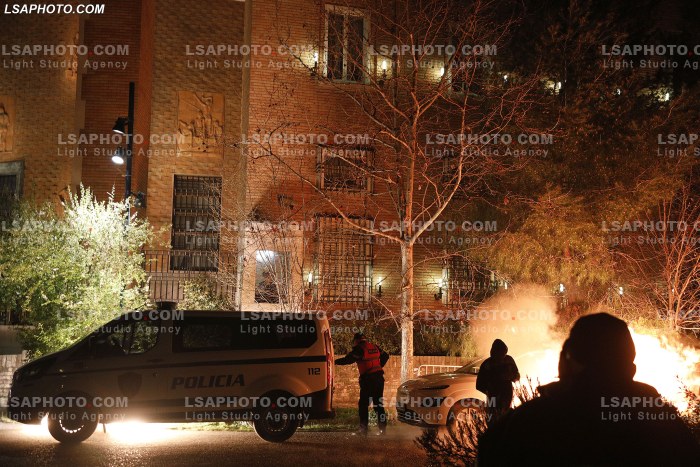 Proteste e PD ne Tirane
