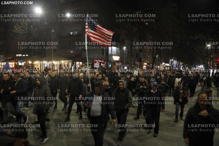 Proteste e PD ne Tirane