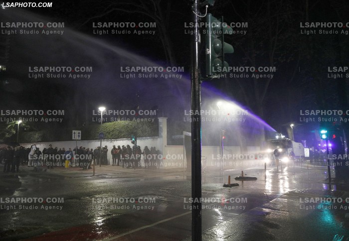 Proteste e PD ne Tirane