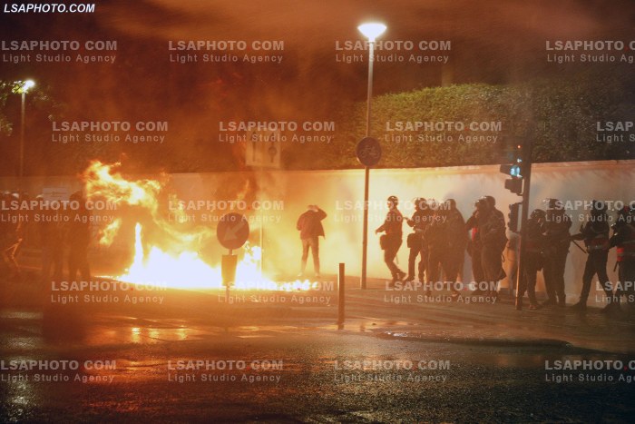 Proteste e PD ne Tirane