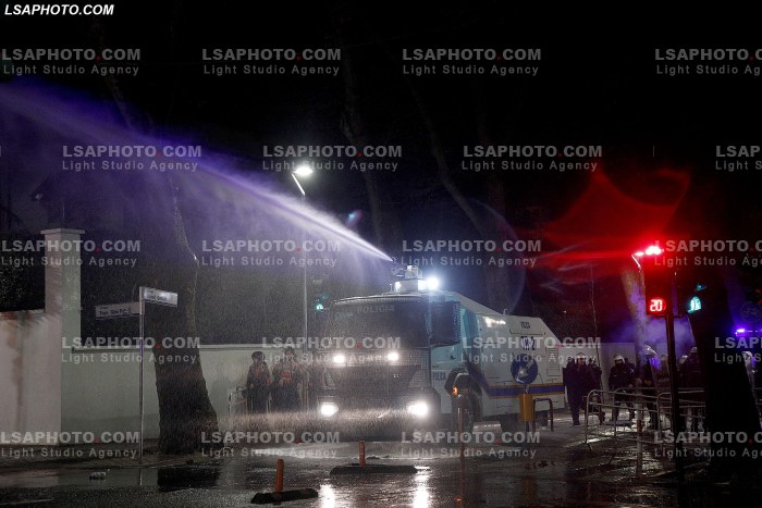 Proteste e PD ne Tirane