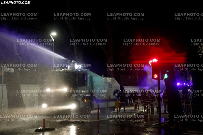 Proteste e PD ne Tirane