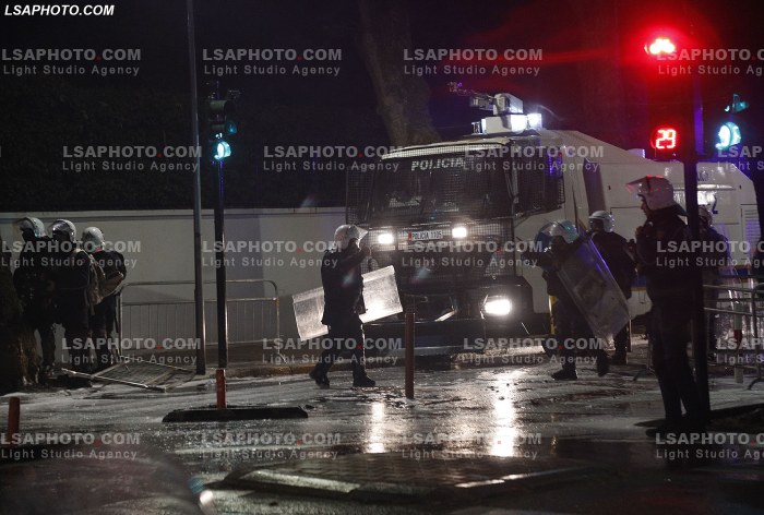 Proteste e PD ne Tirane