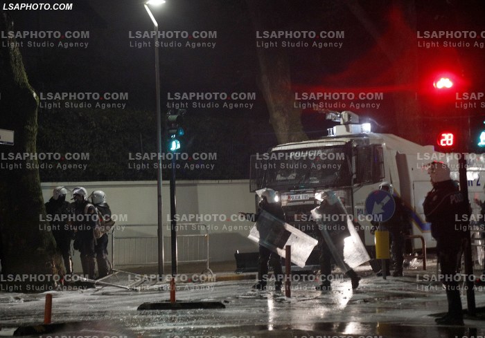 Proteste e PD ne Tirane