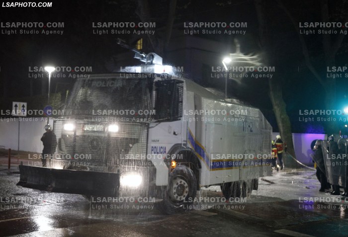 Proteste e PD ne Tirane
