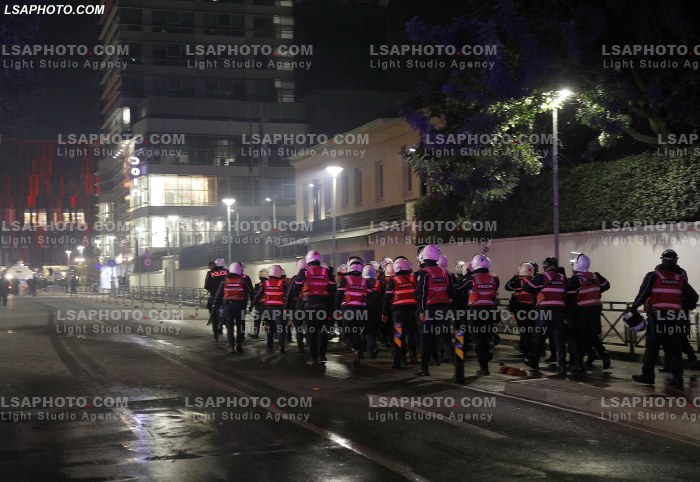 Proteste e PD ne Tirane