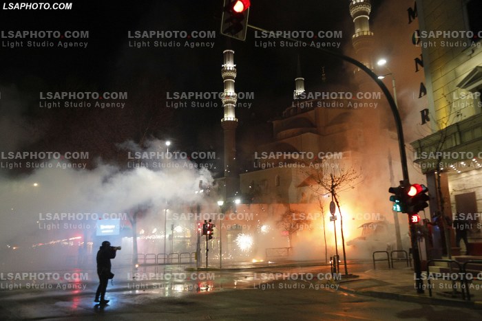 Proteste e PD ne Tirane
