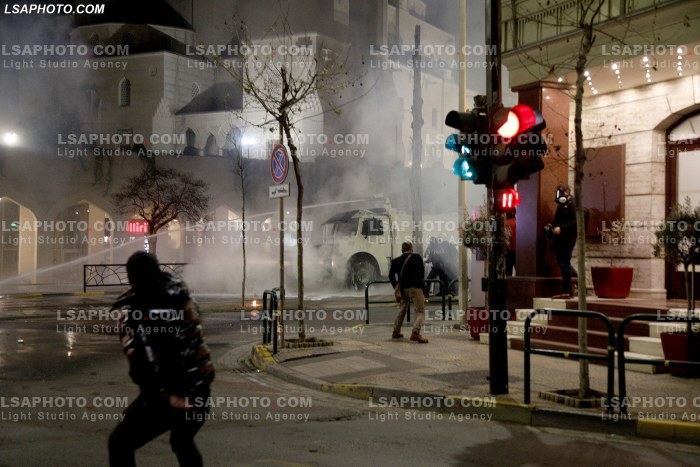 Proteste e PD ne Tirane