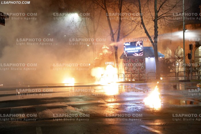 Proteste e PD ne Tirane