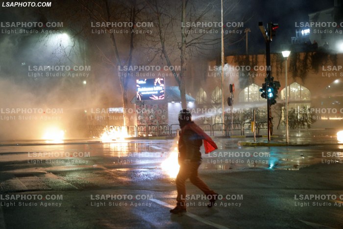 Proteste e PD ne Tirane