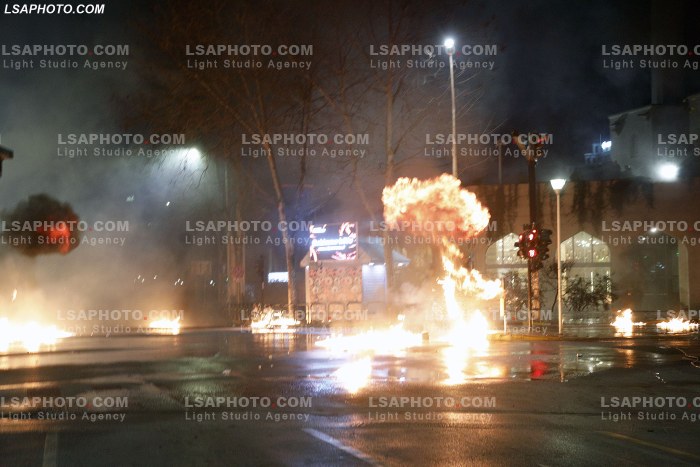 Proteste e PD ne Tirane