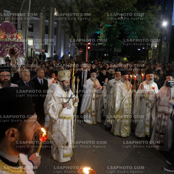 Procesioni i se Premtes se Madhe ne Tirane.
