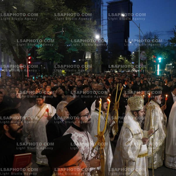 Procesioni i se Premtes se Madhe ne Tirane.