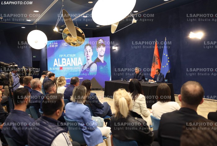 KONFERENCE PER KAMPIONATIN E PADEL NE TIRANE