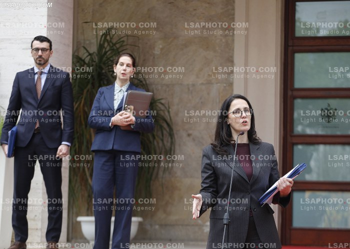 Ministra pas mbledhjes se qeverise