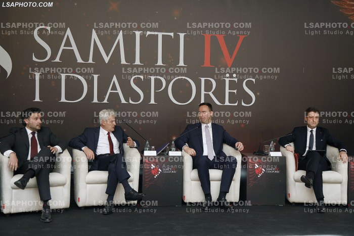 Kreret rajonale gjate Samitit te Diaspores