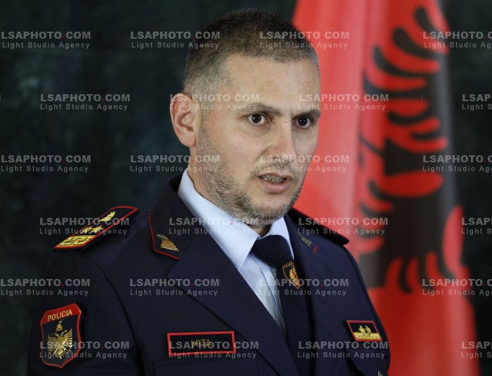 GENERAL POLICE DIRECTOR IN PRESS CONFERENCE