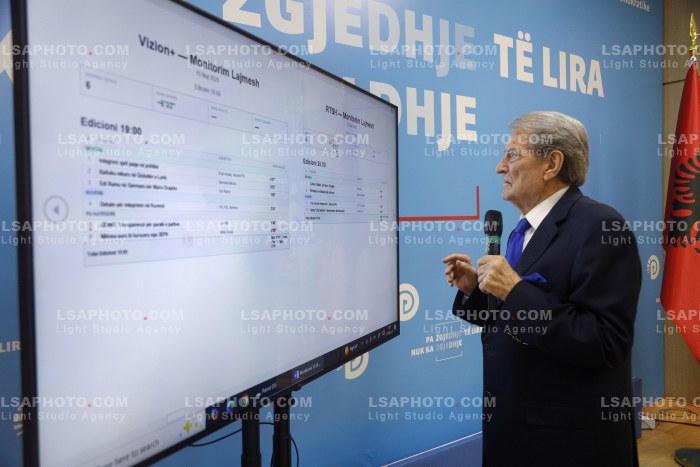 Berisha Publikon Raportin e Monitorimit te Mediave
