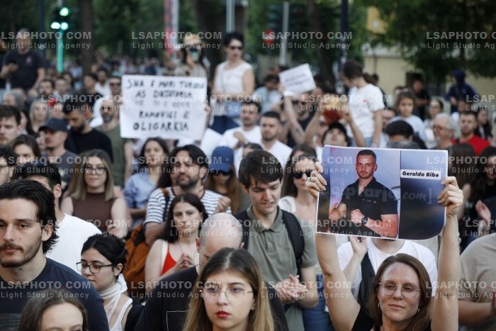 Proteste ne Tirane Pas Perplasjes se Protestuesve me Policine Private ne Zvernec