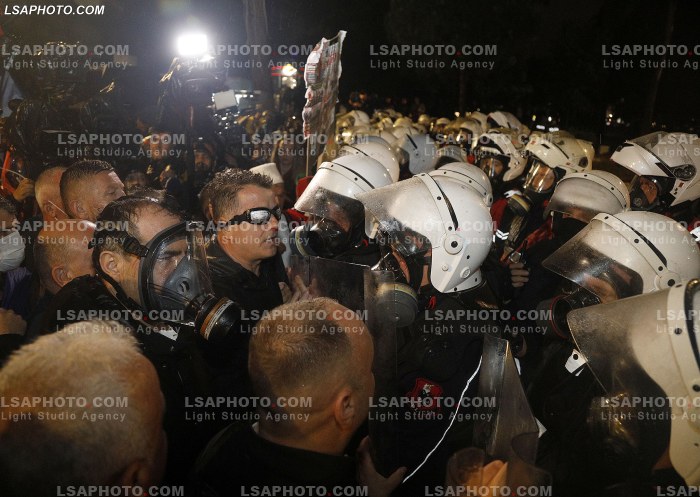 Proteste e Partise Demokratike para kryeministrise
