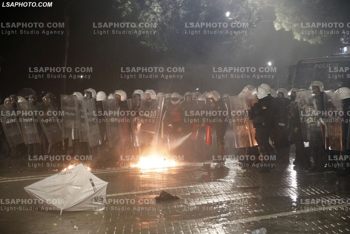 Proteste e Partise Demokratike para kryeministrise